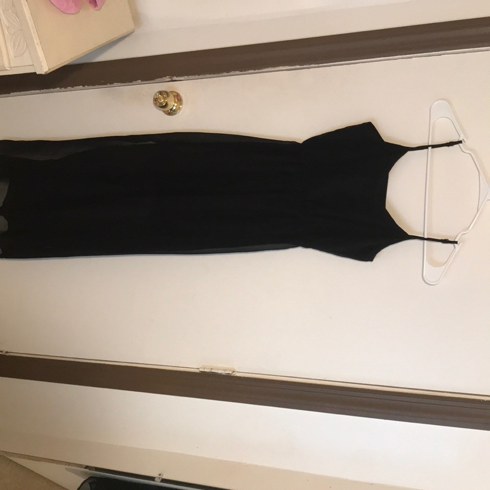 Sheer maxi dress